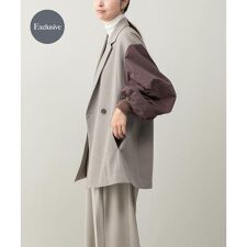 『別注』CHIGNON×ROSSO　袖ドッキングフォルムジャケット