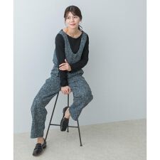 アーバンリサーチ ロッソ(URBAN RESEARCH ROSSO)のF by ROSSO　ツイードビスチェ+ワイドパンツ