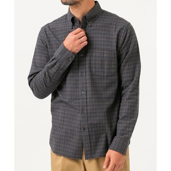 COOLMAX ヘリンボン ドレスシャツ | ムッシュニコル(MONSIEUR NICOLE