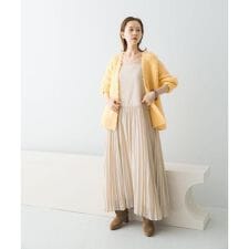 プリーツドッキング2WAYキャミワンピース