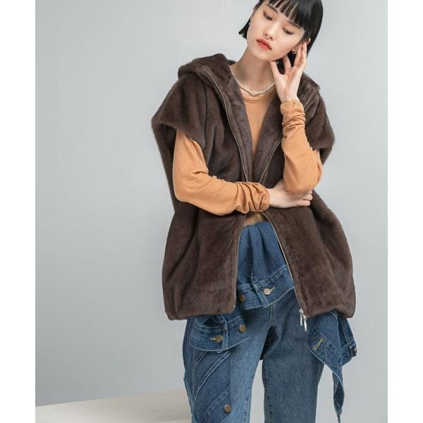 【ADAM ET ROPE'】 EcopeLループファーハーフコート 楽天市場】【SALE／30%OFF】EcopeLループファーハーフコート