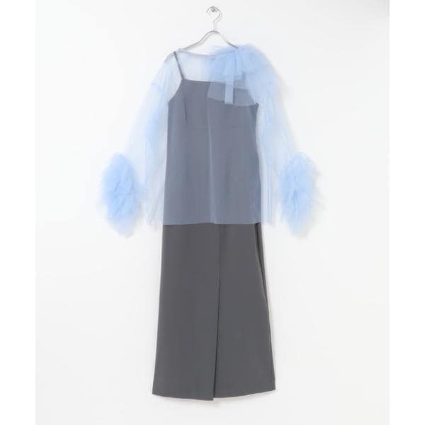 [}C]ANDRESD blooming tulle dress/A[oT[` b\iURBAN RESEARCH ROSSOj O[n̑