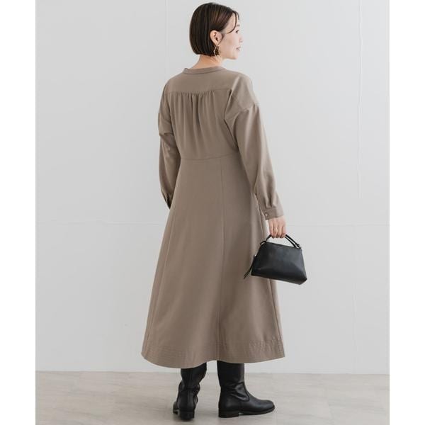 UR TECH SMOOTHLUXE』F by ROSSO キーネックワンピース | アーバン