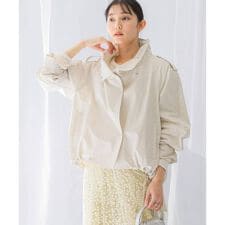 『撥水』スタンドカラーショートブルゾン