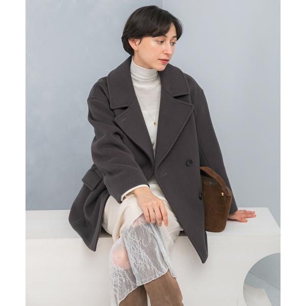 おっさ　スピック&スパン　【TICCA /ティッカ】ショートピーコート TICCA /ティッカ】ショートピーコート | スピック＆スパン(Spick