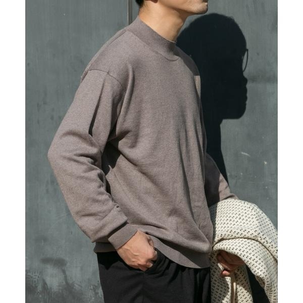 コットンカシミヤモックネックニット | アーバンリサーチ ロッソ(URBAN