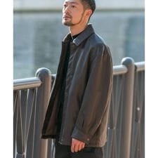 『XLサイズあり』ビーガンファブリックコーチジャケット