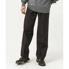 ウールツイードワイドパンツ