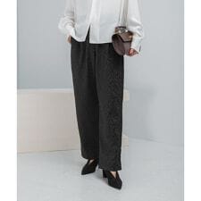 アーバンリサーチ ロッソ(URBAN RESEARCH ROSSO)のジャガードタックパンツ