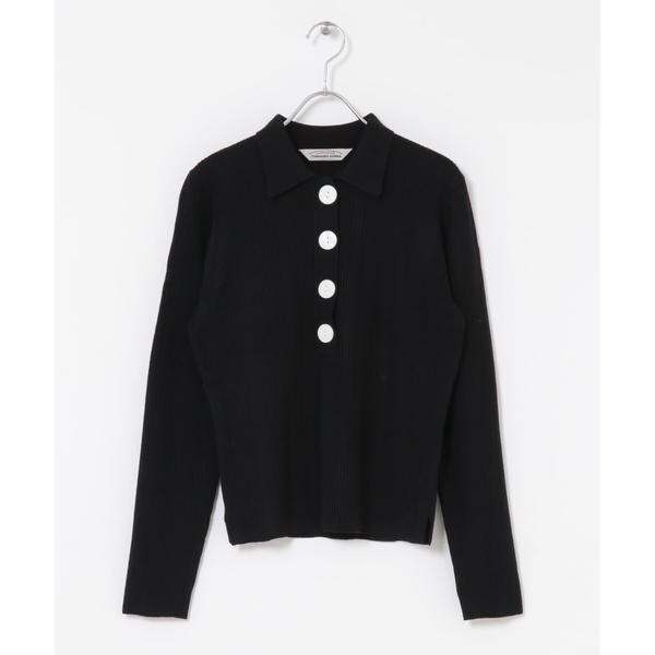 Torrazzo Donna Rib Knit Polo Shirt | アーバンリサーチ ロッソ(URBAN
