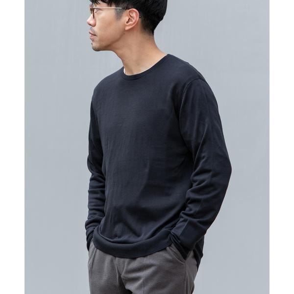 URBAN FLOW クルーネック ニット セーター (Ｌ) 茶 仁村紗和さん着用』『UR TECH 200日ニット』クルーネック | アーバン