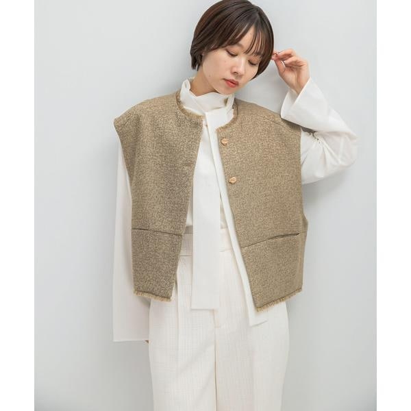 ECOPEL カーリーファーベスト | イエナ(IENA) | マルイウェブチャネル