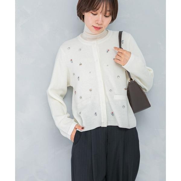 スーパーファインスムース ショートカーディガン | イエナ(IENA