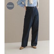 『別注』Lee×ROSSO　FRONT TUCK DENIM PANTS