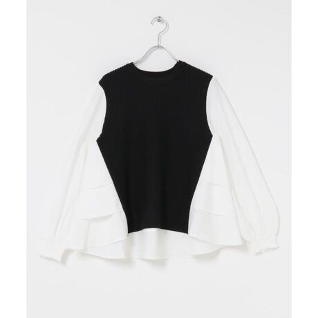 [^ԁFRWA7-6262-458]yTORRAZZO DONNA ^ gb]hiz"fC[ɂyޏɂ肰Ȃ㊴ꂽgfBViȃ_JWA̒"RZvgɓWJhXeBbNuhByTorrazzo Donna ^@Knit Fabric TieredBlousezp܂ŔfUCuEXBVvȃtgƂ̃RgXgAꂽl̃X^CoBwʂɂꂽeBA[htAɍ킹ĂӂƗhA炵Ă܂B̓vbVAbvՂV[OdlɂȂĂ̂ꂵ|CgłBjbg͏_炩LkÂɗDtBbgBt@ubN͌y₩ŉKȒSnłBy2025 Autumn^Winterzy25AWzi摜́A̓p\RȂǂ̉{ɂAۂ̐FƈقȂČꍇ܂B\߂Bi̐F̖ڈ́AiP̂̉摜QƂBCɓo^̂߁Cɓo^ꂽíA}Cy[WɂČ݂̉i݌ɏ󋵂̊mF\łBXg̊ǗɂЂpBfފ : ₠(BLACKVĉ)Lk : ₠(jbĝ)n : Ȃ : Ȃ|Pbg : Ȃ