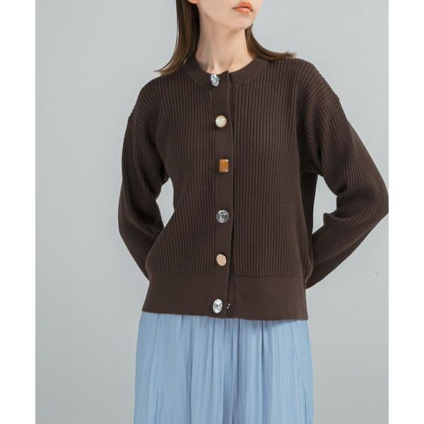 手洗い可 / ギマコットンオーバーサイズカーディガン | スピック