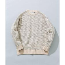 XLサイズあり』バーズアイ柄クルーネックニット | アーバンリサーチ 