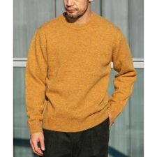 『XLサイズあり』シェットランドウールクルーネックニット