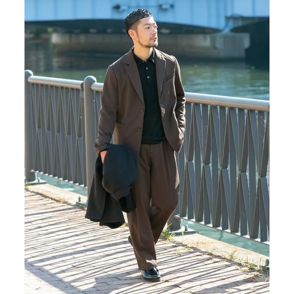【SUIT SELECT】1釦ショールカラータキシード 楽天市場】1釦ショールカラータキシード 0タック/黒/LINEN MIX