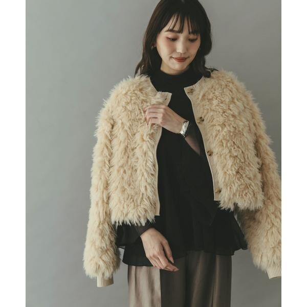 THINK FUR 2Way Fur Knit Tops | アーバンリサーチ ロッソ(URBAN
