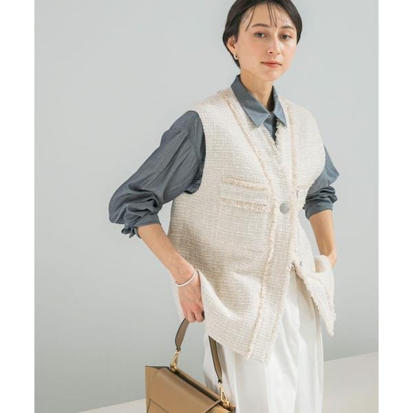 【りゅうこ】新品札付き✨イエナ　2025AW TISSAVELカーリージレ TISSAVELカーリージレ | イエナ(IENA) | マルイウェブチャネル