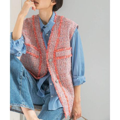 [^ԁFRA26130-2073002]yZŃC[hɁBl̃cC[hWzGڂ̃J[cC[hgpI[o[WBgɒ悢ƂAjbg̏ォłHD₷AC[hX^Cy₩Ɋy߂܂BŜɂꂽtW؂₩vXBntŏt͌y߂̃AE^[ƂĂ􂵂܂BON^OFFŒ񂹂N[BEIGEƁAR[fBl[g̃ANZgɂȂMIX PINK2FWJłpӂ܂B邾ŃÑX^CO܂By2026 Spring^Summerzy26SSzd : 425gi摜́A̓p\RȂǂ̉{ɂAۂ̐FƈقȂČꍇ܂B\߂Bi̐F̖ڈ́AiP̂̉摜QƂBCɓo^̂߁Cɓo^ꂽíA}Cy[WɂČ݂̉i݌ɏ󋵂̊mF\łBXg̊ǗɂЂpBMIX PINKF168cm(Free) ^ 165cm(Free)