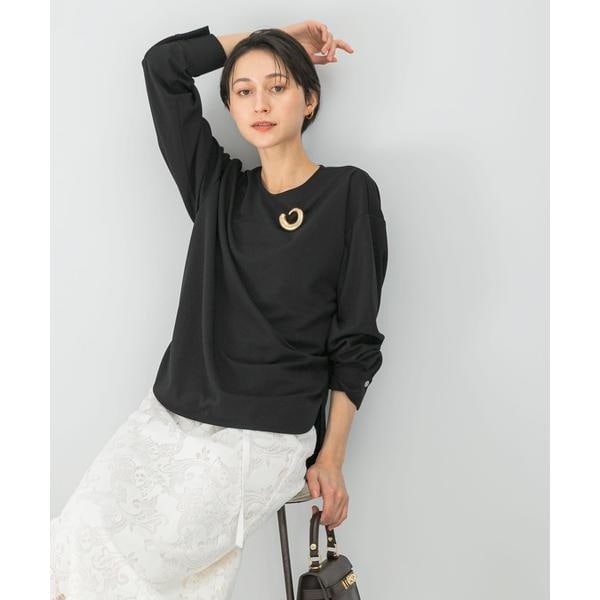 アーバンリサーチ ロッソ（URBAN RESEARCH ROSSO）/ストレッチジョーゼットプルオーバー ストレッチジョーゼットプルオーバー | アーバンリサーチ ロッソ(URBAN