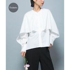 『別注』CHIGNON×ROSSO　ラッフルシャツブラウス