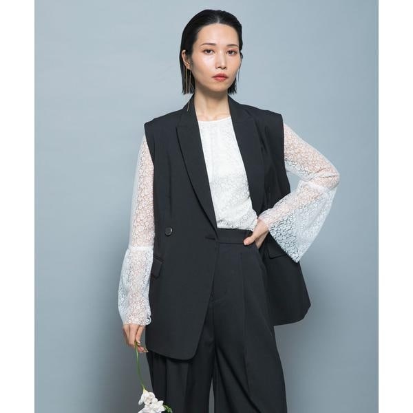 モヘヤ混シャギーテーラードベスト | イエナ(IENA) | マルイウェブチャネル