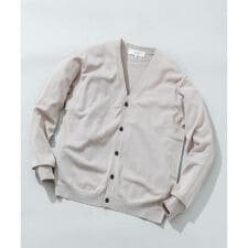 『WEB限定』シルク混ベーシックカーディガン