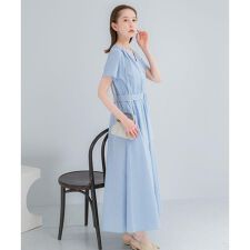 WEB/一部店舗限定』チェックカシュクールワンピース | アーバン 