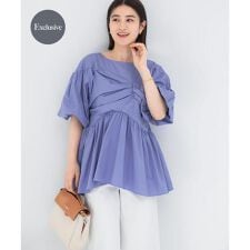 『別注』ELENDEEK×ROSSO　GATHER BLOUSE