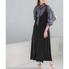 2WAYキュプラ混キャミワンピース