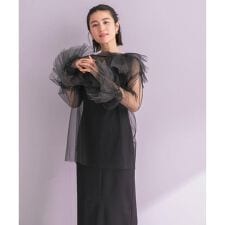 ANDRESD　BLOOMING TULLE DRESS