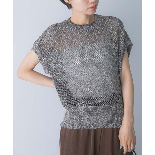 ELENDEEK MELANGE MESH KNIT | アーバンリサーチ ロッソ(URBAN