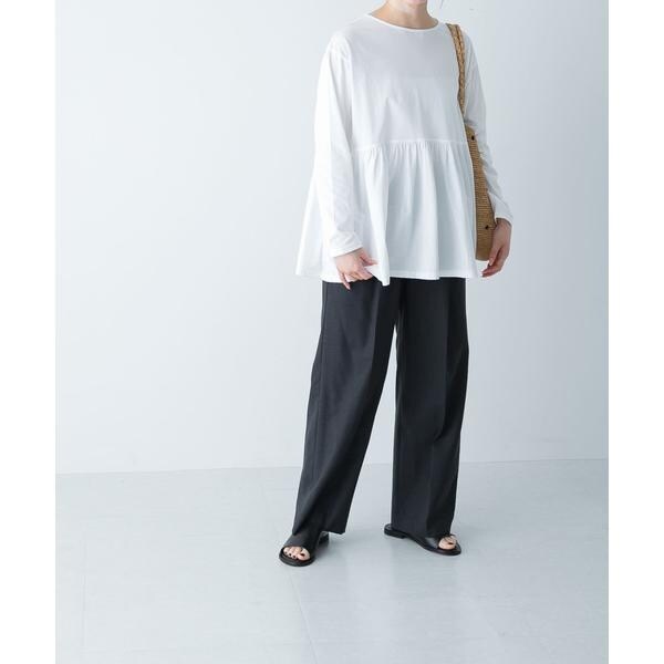 かぐれ ウエストギャザープルオーバー チャコール かぐれ｜ウエストギャザープルオーバー | Rakuten Fashion(楽天