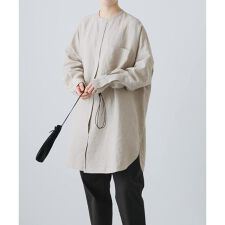 かぐれ(kagure)のリネンチュニックシャツ