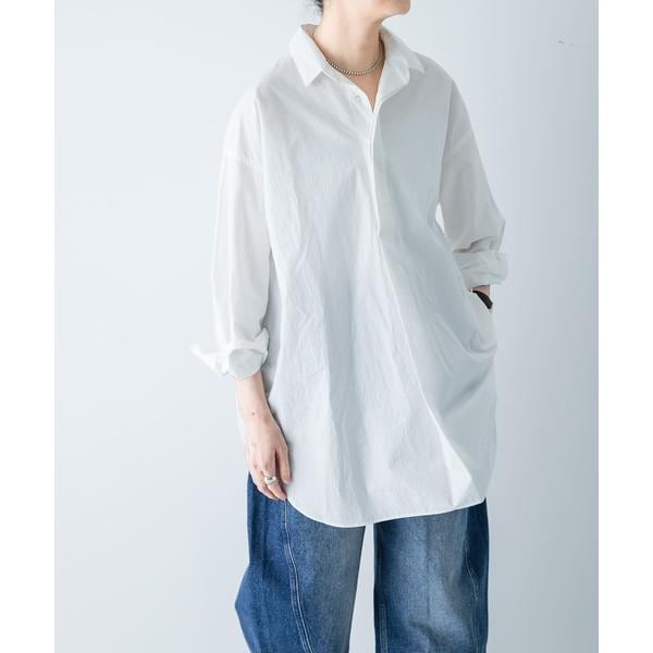 かぐれ＊コットンワイドプルオーバーシャツ 新品未使用品タグ付き コットンワイドプルオーバーシャツ | かぐれ(kagure) | マルイ