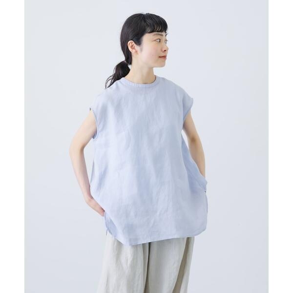 リネンフレンチクルーネック | かぐれ(kagure) | マルイウェブチャネル