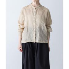 ラミースタンドカラーショートシャツ | かぐれ(kagure) | マルイウェブ 