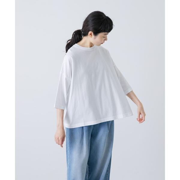 かぐれ シアーリネンワイドプルオーバー オフホワイト