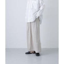 かぐれ(kagure)のリネンカットストレートスカート