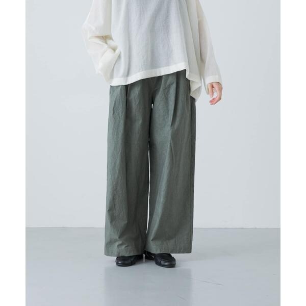 コットン2タックイージーパンツ | かぐれ(kagure) | マルイ