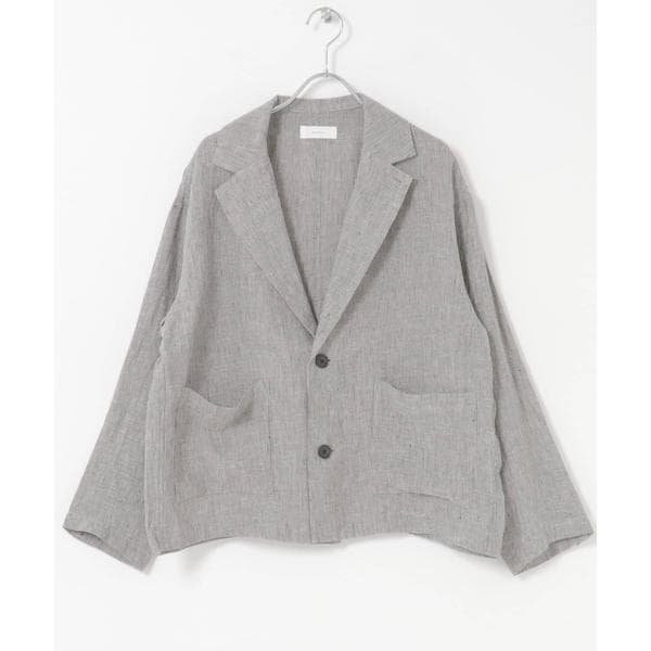 【新品】Spick & Span ライトドライクロスハーフスリーブジャケット 一部店舗+WEB限定追加2》ライトドライクロスハーフスリーブ