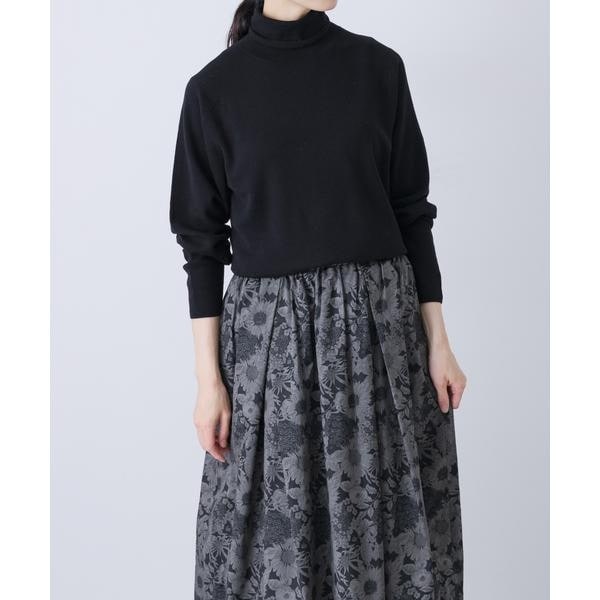 値下げ　kagure かぐれ　ドライコットン ニットベスト　 ブラック　フリー ドライコットンニットベスト（ベスト）｜かぐれ（カグレ）の