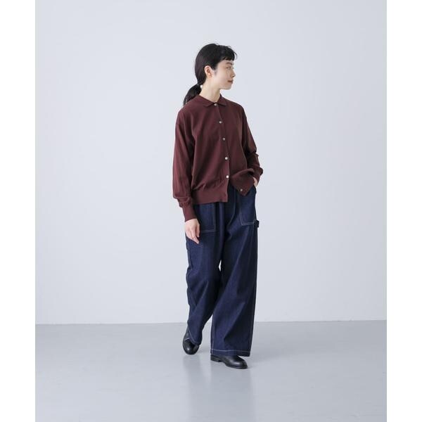 コットンポロニットカーディガン | かぐれ(kagure) | マルイウェブチャネル