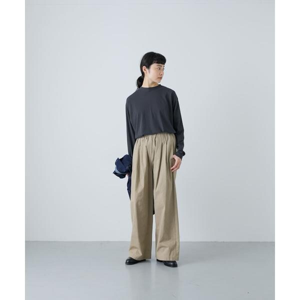 Two-tuck easy pants | かぐれ(kagure) | マルイウェブチャネル