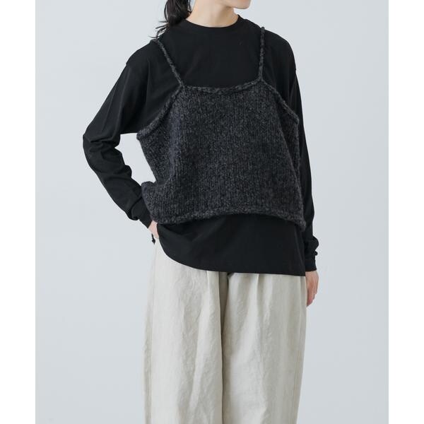 アルパカウールブークレニットキャミソール | かぐれ(kagure) | マルイ