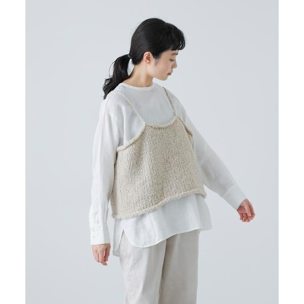 アルパカウールブークレニットキャミソール | かぐれ(kagure) | マルイ