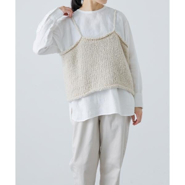 アルパカウールブークレニットキャミソール | かぐれ(kagure) | マルイ